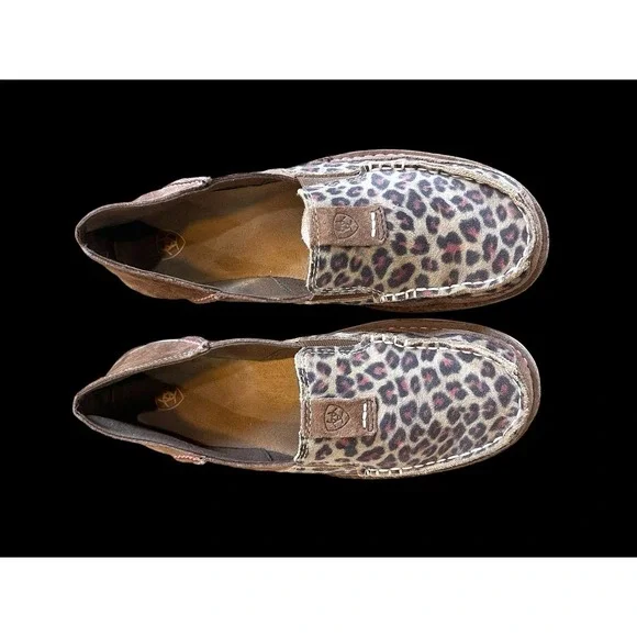 Ariat 10017458 Earth Cruiser Cheetah Animal Print Loafer Shoe Women's US 9 B - Picture 4 of 11